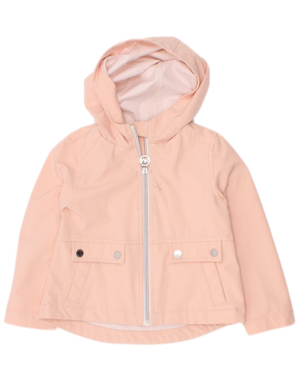 Michael Kors Regnjakke med hætte til piger 3-4 år Pink Polyester