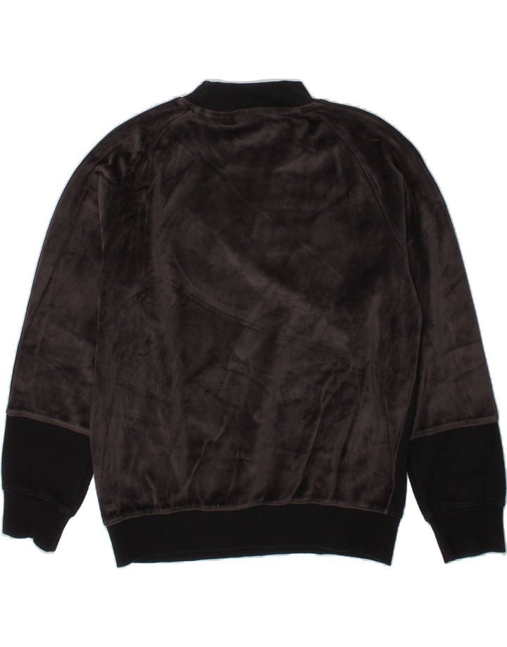 CHAMPION Boys Sweatshirt Jumper 11-12 Years Large  Black Colourblock Vintage Champion and Second-Hand Champion from Messina Hembry 