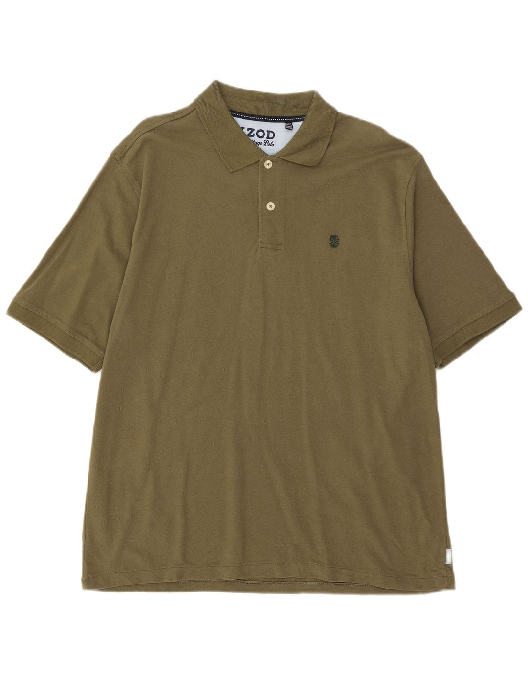 Izod Heritage Polo Shirt Stor Khaki Bomuld
