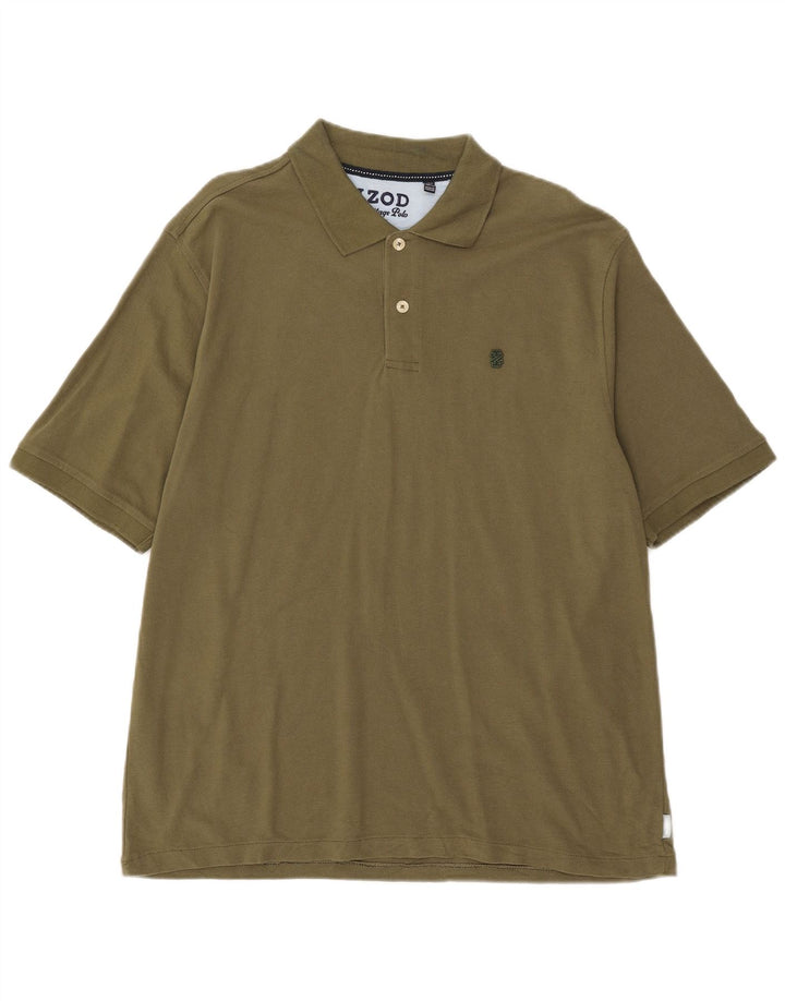 Izod Heritage Polo Shirt Stor Khaki Bomuld