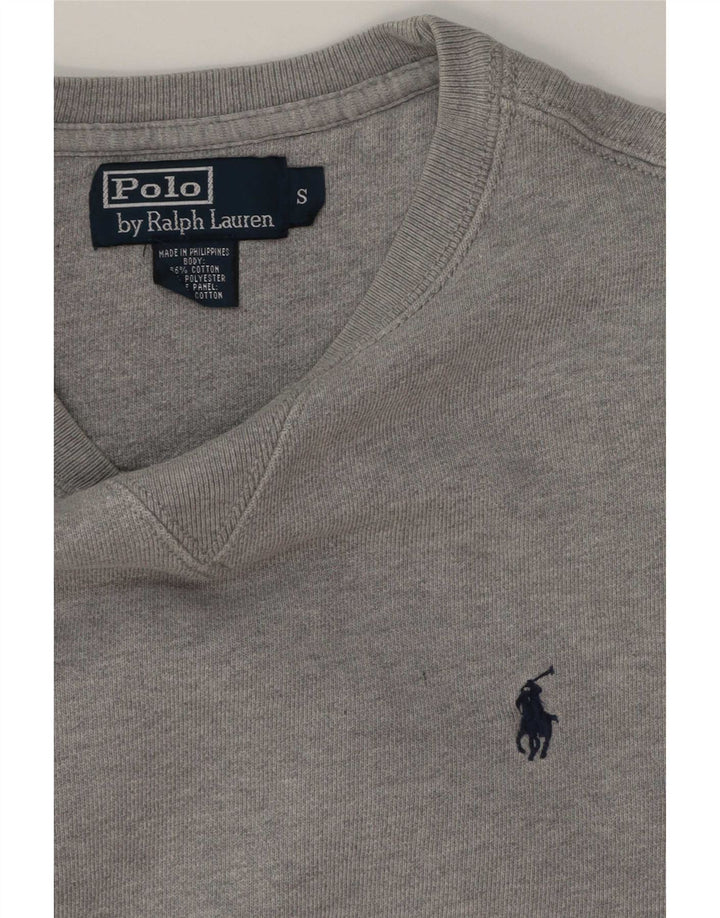 Polo Ralph Lauren Herre Sweatshirt Jumper lille grå bomuld