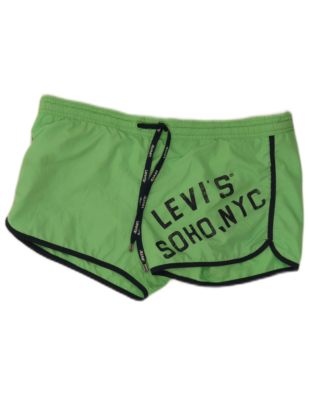 Levi's Grafiske svømmeshorts til mænd, store grønne polyester