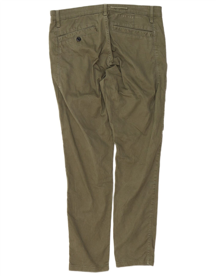 G-STAR Herre Slim Fit Chino Bukser W34 L30 Khaki Bomuld
