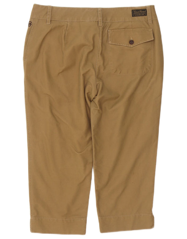 Conte of Florence Lige Capri-bukser til kvinder IT 46 Large W34 L21 Beige