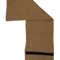 Lee Rektangeltørklæde til mænd One Size Beige Stribet Polyester Classic