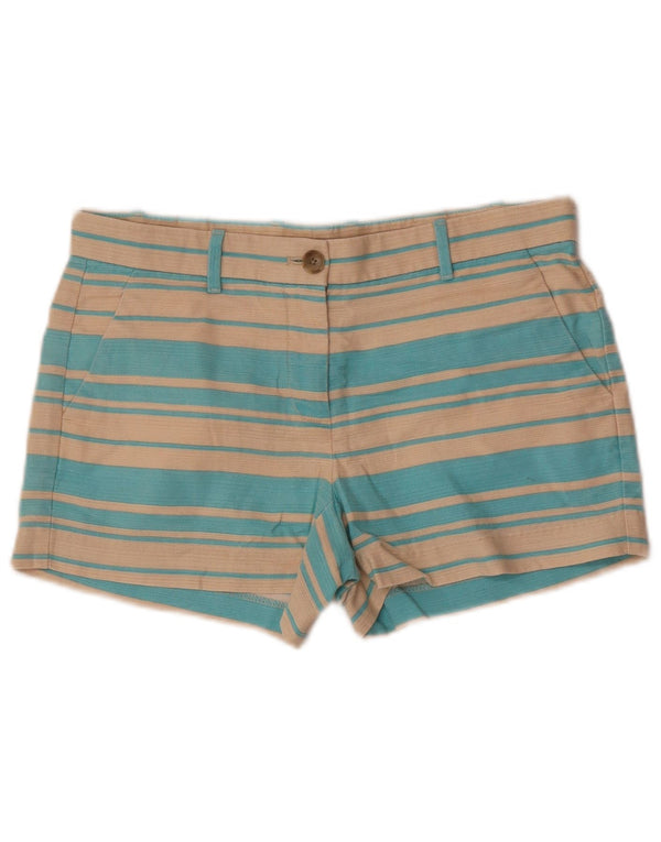 Gap chinoshorts til kvinder UK 4 XS W28 Beige stribet bomuld