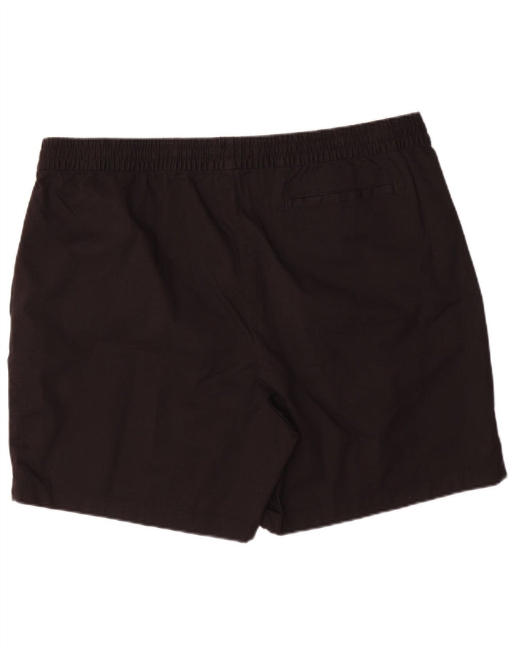TOMMY HILFIGER Mens Sport Shorts 2XL  Black Cotton