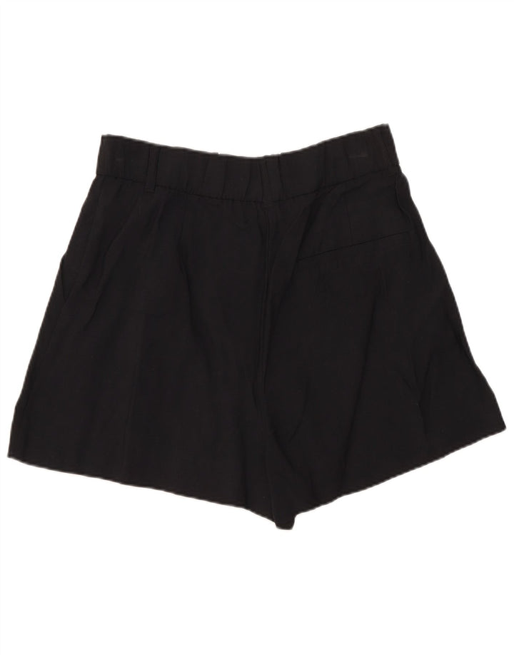 ZARA Pegged Chino Shorts til kvinder Small W26 Sort