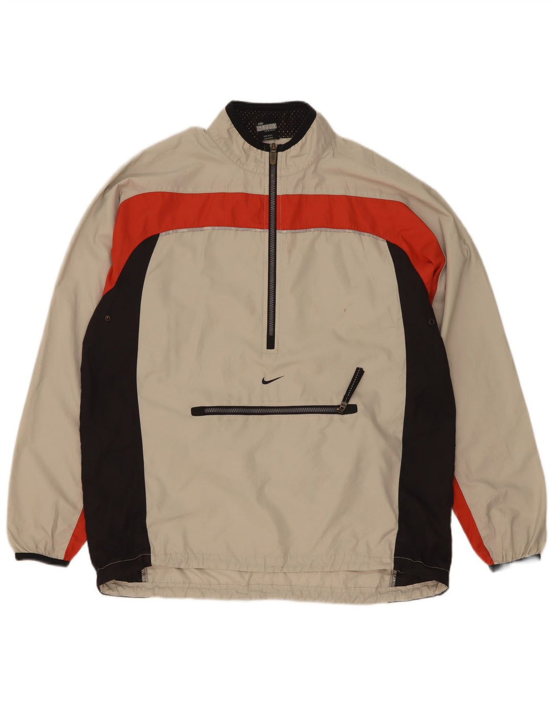 Nike dametrøje træningsdragt Top US 12/14 Large Beige Colourblock