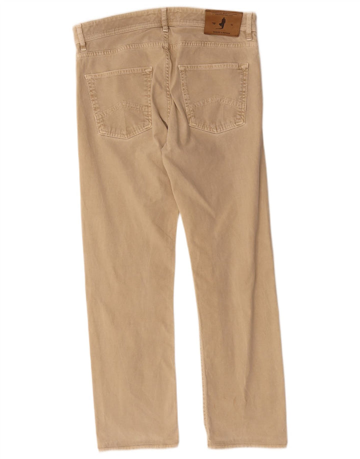 Marlboro Classics Straight Casual Bukser til mænd W32 L28 Beige