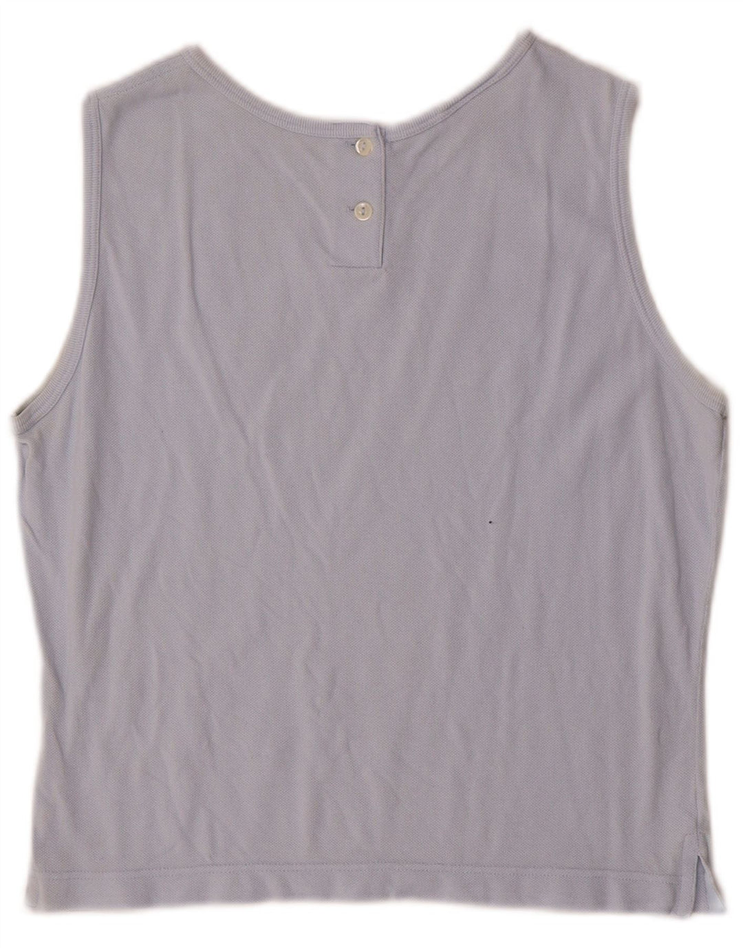 Lacoste Damevest Top Str. 44 Large Blå Bomuld