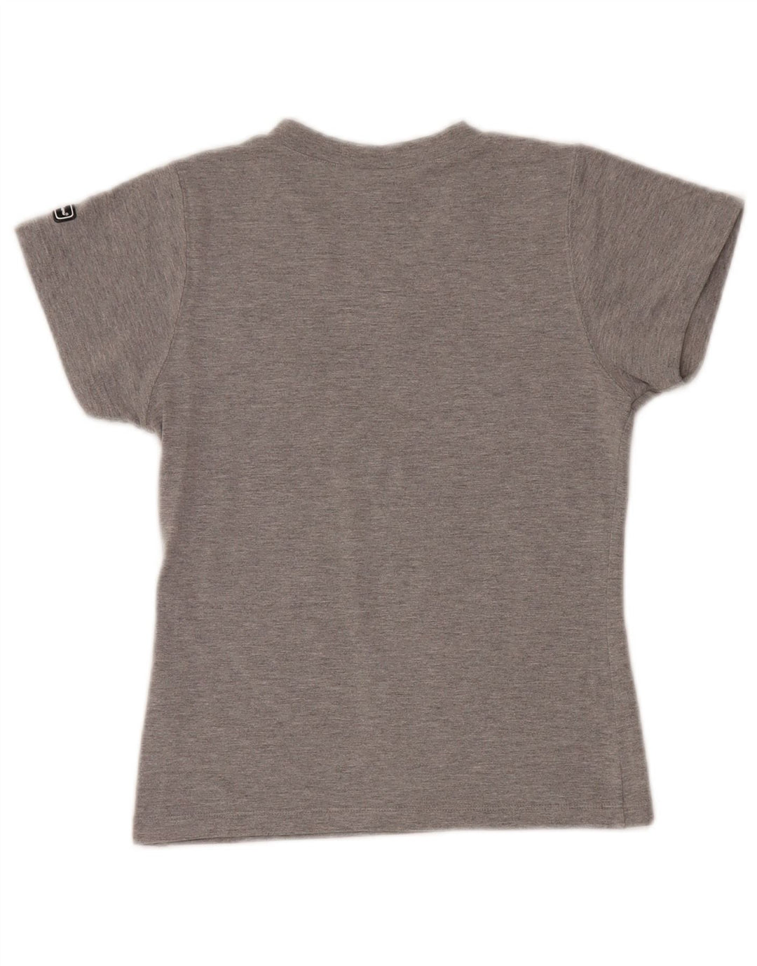 Champion Dame T-Shirt Top UK 8 Lille Grå Bomuld