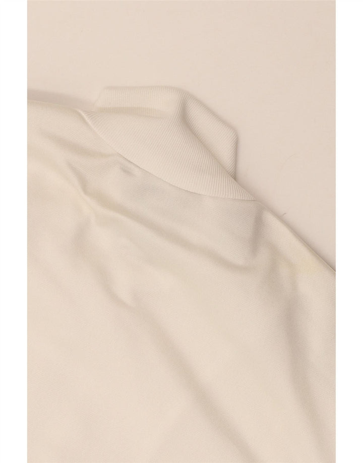 Adidas træningsdragt topjakke til kvinder UK 10 Small White Polyester