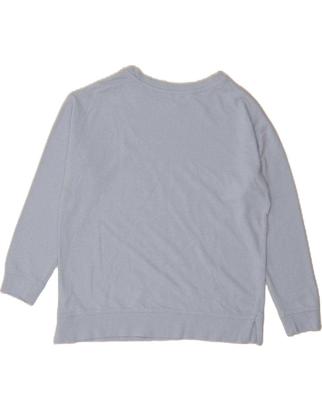 JOHN LEWIS Womens Sweatshirt Jumper UK 12 Medium Blue Cotton Vintage John Lewis and Second-Hand John Lewis from Messina Hembry 