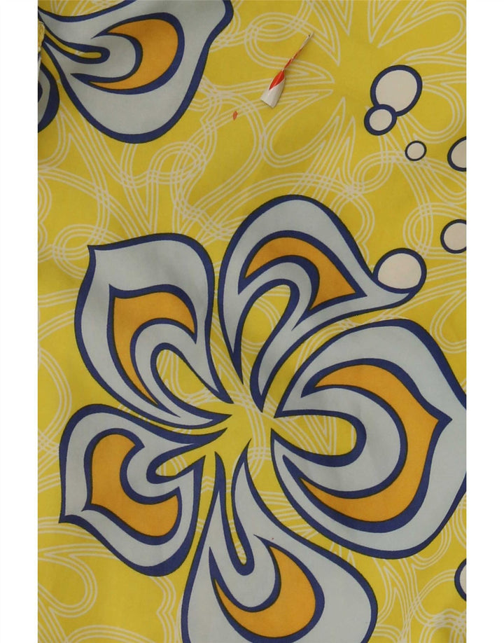 Sundek Herre badeshorts Medium Yellow Floral Polyester