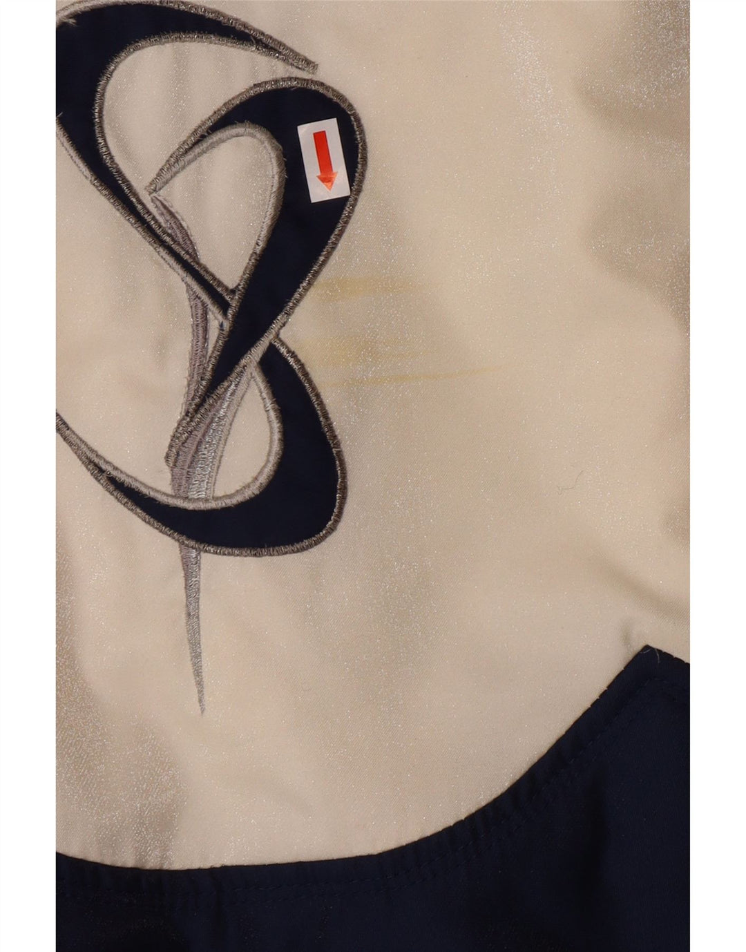 SPORTALM Dame Oversized grafisk vindjakke EU 38 Medium Off White