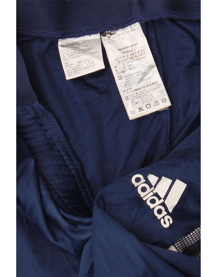 Adidas Herre Aeroready Bermuda Sportshorts Large Navy Blue Polyester