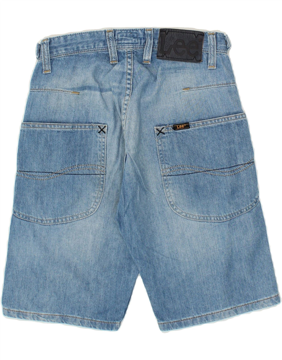 LEE Boys Denim Shorts 9-10 Years W24  Blue Cotton Vintage Lee and Second-Hand Lee from Messina Hembry 