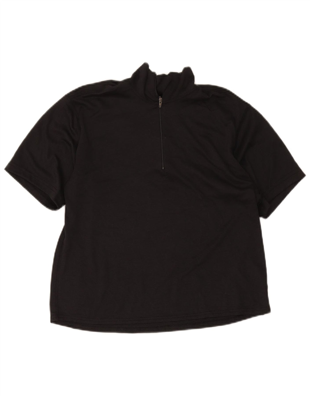 Patagonia T-shirt med lynlås til kvinder, DK 14 Medium Sort Polyester