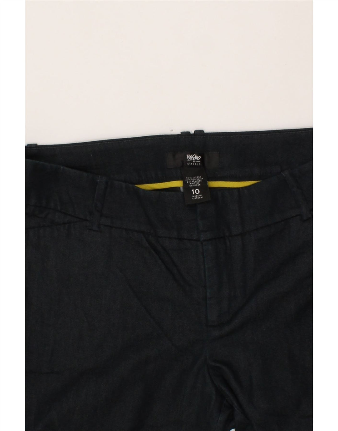 MOSSIMO Womens Bootcut Casual Trousers US 10 Large W34 L31 Black Cotton Vintage Mossimo and Second-Hand Mossimo from Messina Hembry 