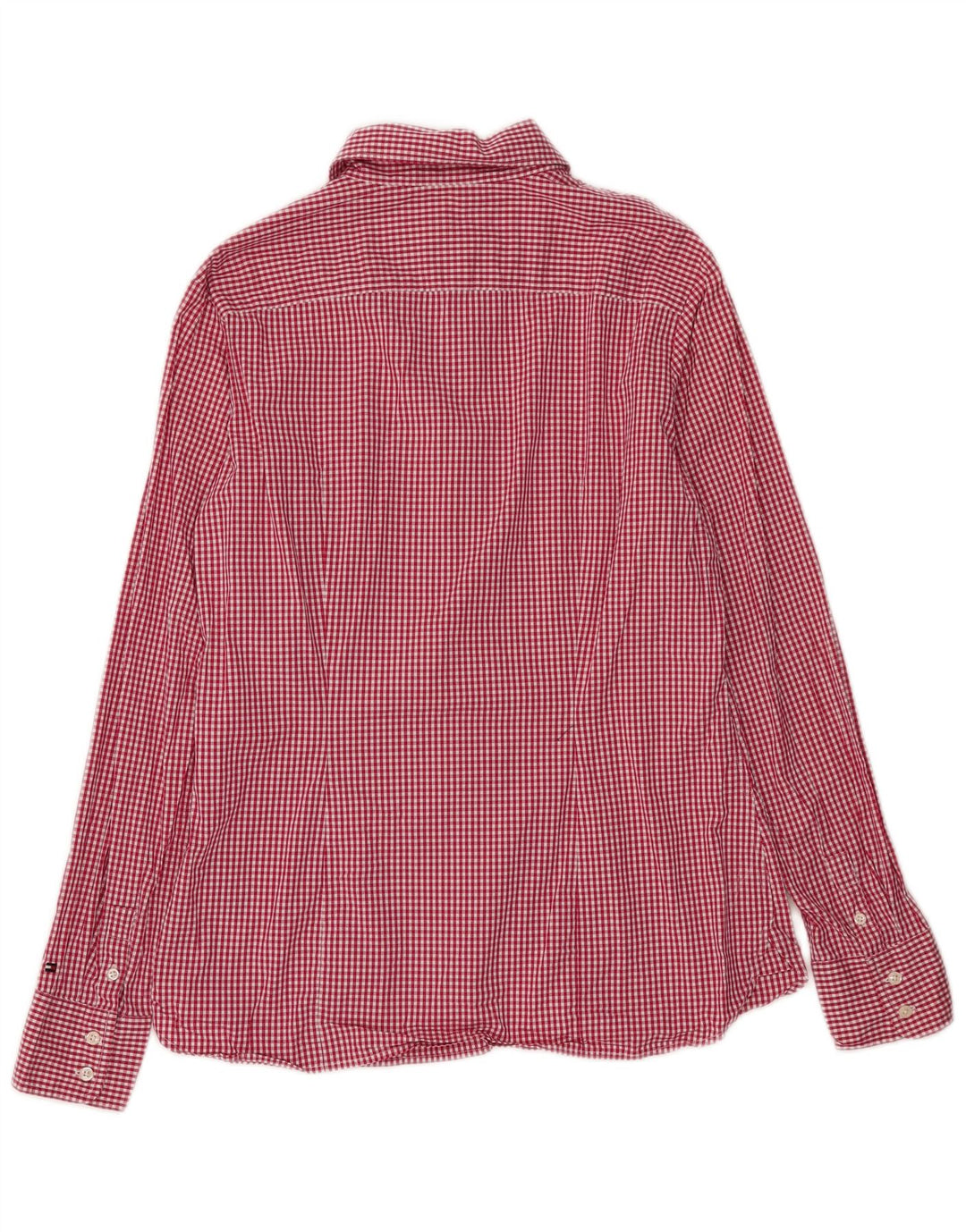 Tommy Hilfiger Dameskjorte US 12 Large Red Gingham Cotton
