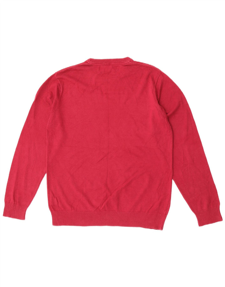 Crew Tøj Herre Crew Neck Jumper Sweater Medium Pink Bomuld