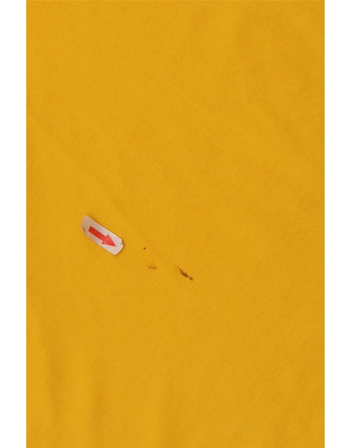 Puma Herre Grafisk T-Shirt Top 2XL Gul