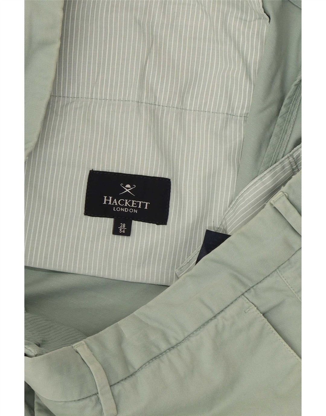 Hackett Herre Chino Shorts XL W38 Grøn Bomuld