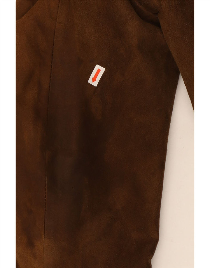 Vintage herre 3 knap ruskind blazer jakke UK 40 Large Brown