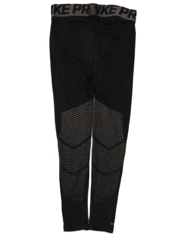 Nike Grafiske Leggings til mænd Medium Sort Colourblock Polyester