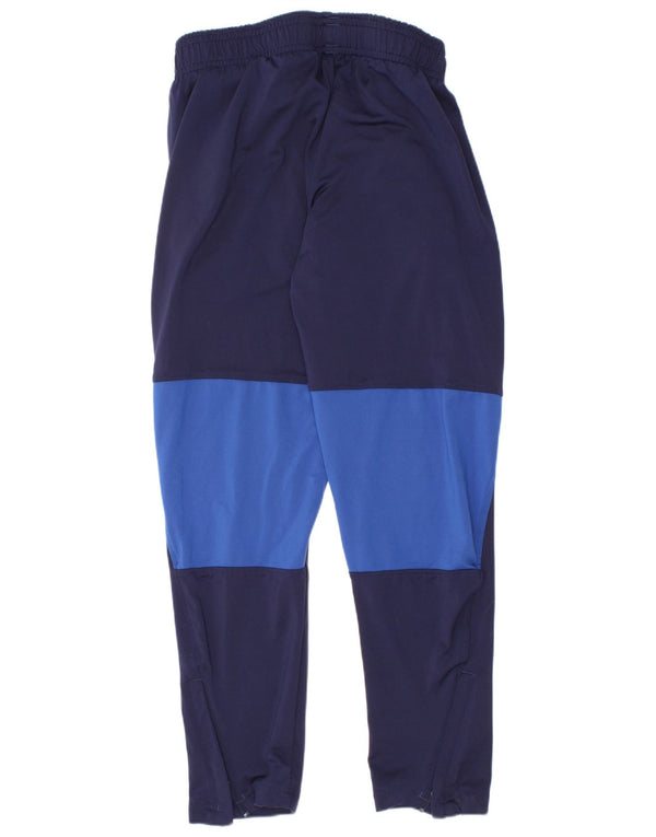Under Armour Boys træningsbukser 7-8 år Small Navy Blue Colourblock