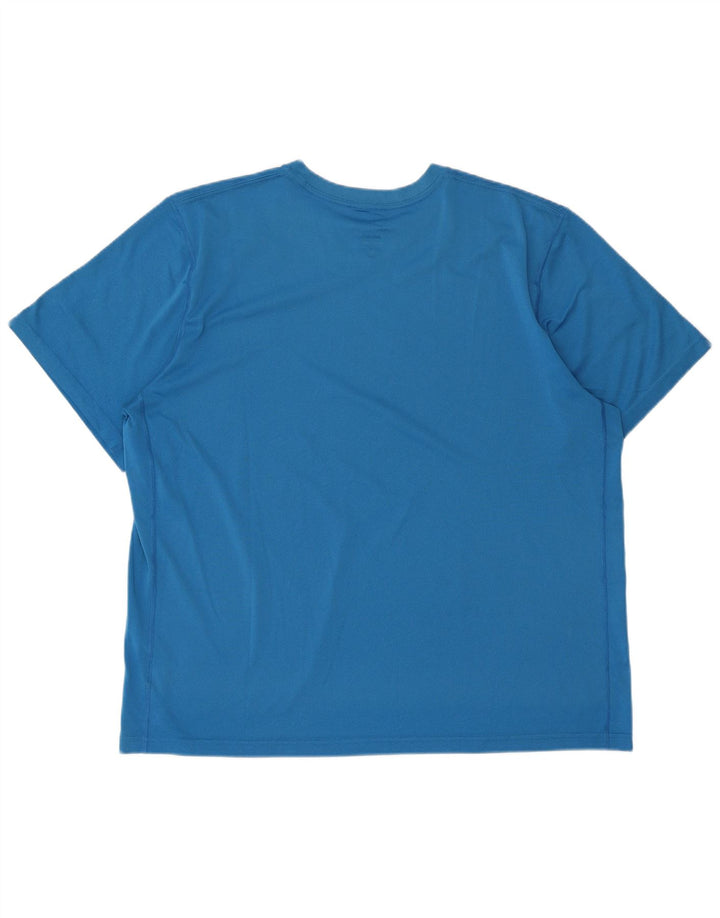 Nike Herre Dri Fit T-Shirt Top XL Blå