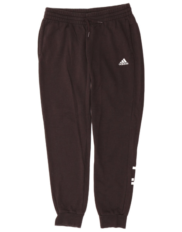 Adidas Graphic Tracksuit Bukser til kvinder Joggers UK 12/14 Medium Black