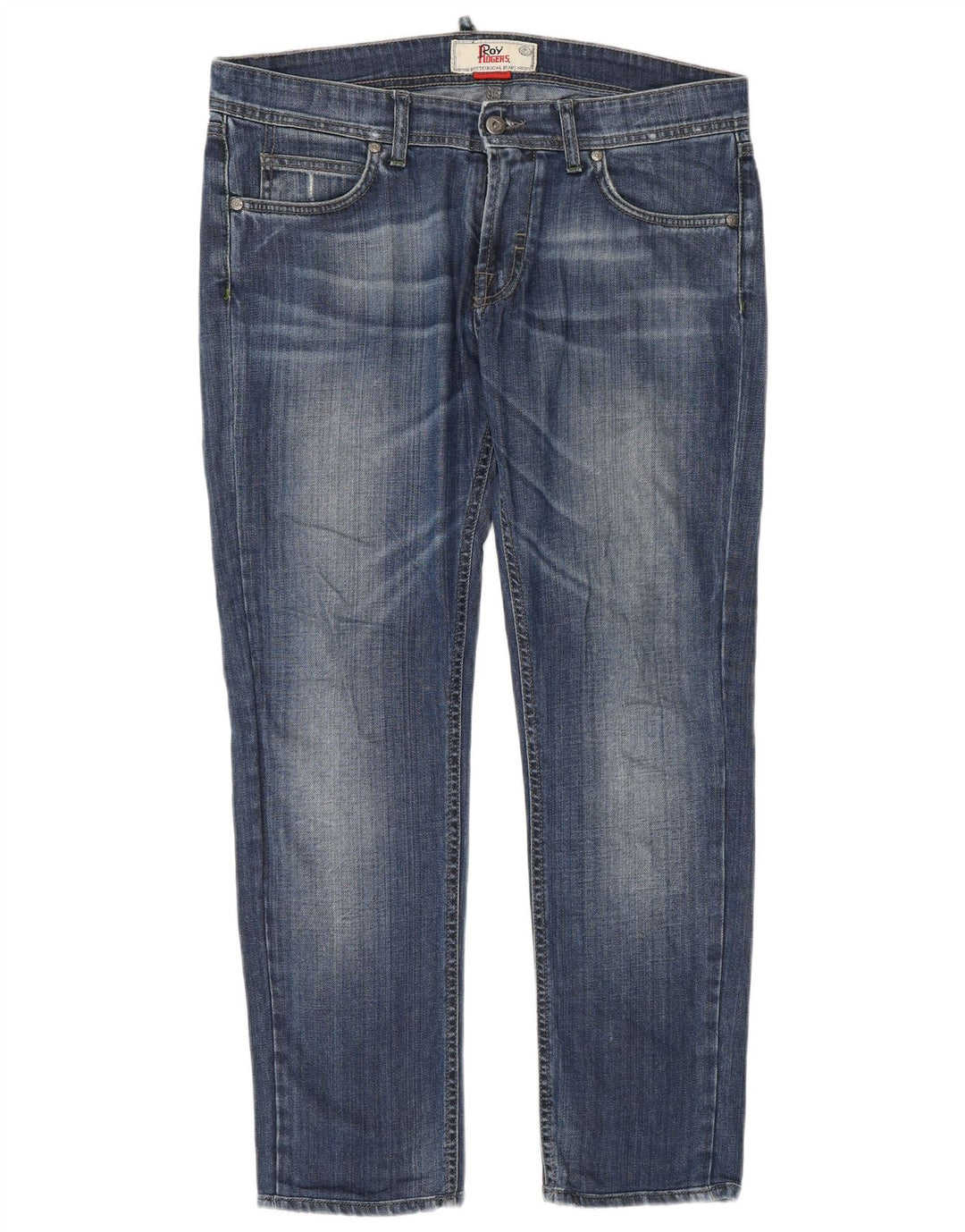 Roy Rogers Dame Slim Jeans W32 L28 Blå Bomuld
