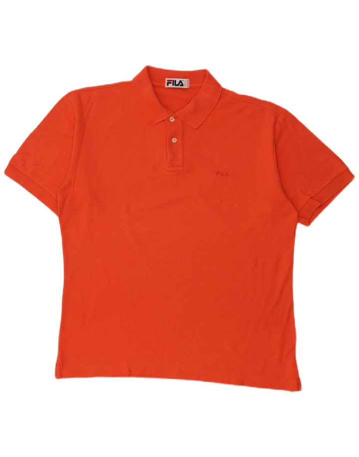 Fila Polo Shirt til mænd IT 50 Medium Orange