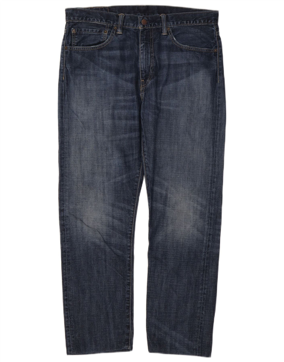 Levi's Herre 508 Regular Tapered Jeans W34 L30 Blue Cotton