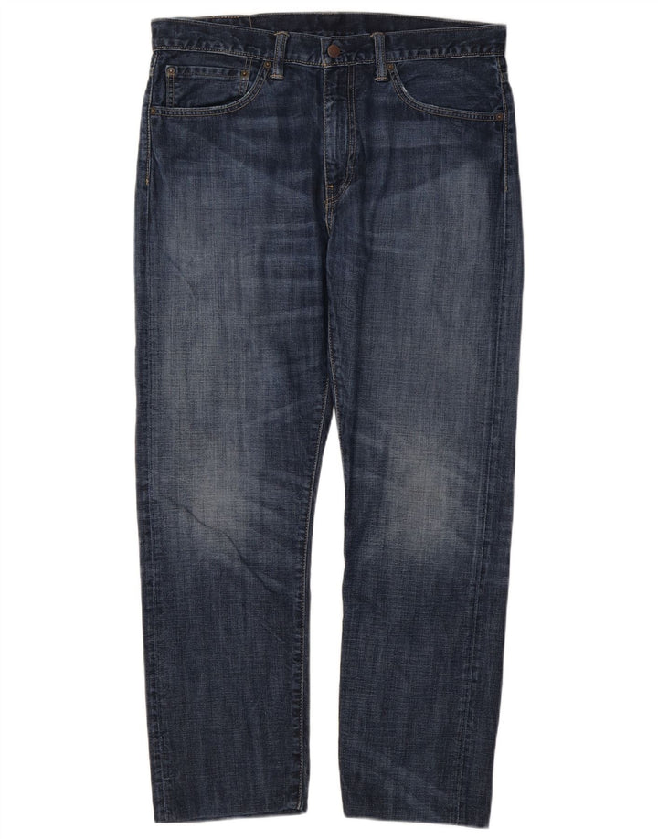 Levi's Herre 508 Regular Tapered Jeans W34 L30 Blue Cotton