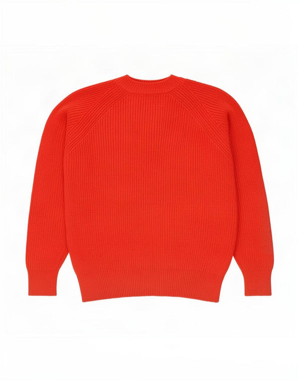 Marks & Spencer Dame sweater med rund hals DK 10 Small Orange Bomuld