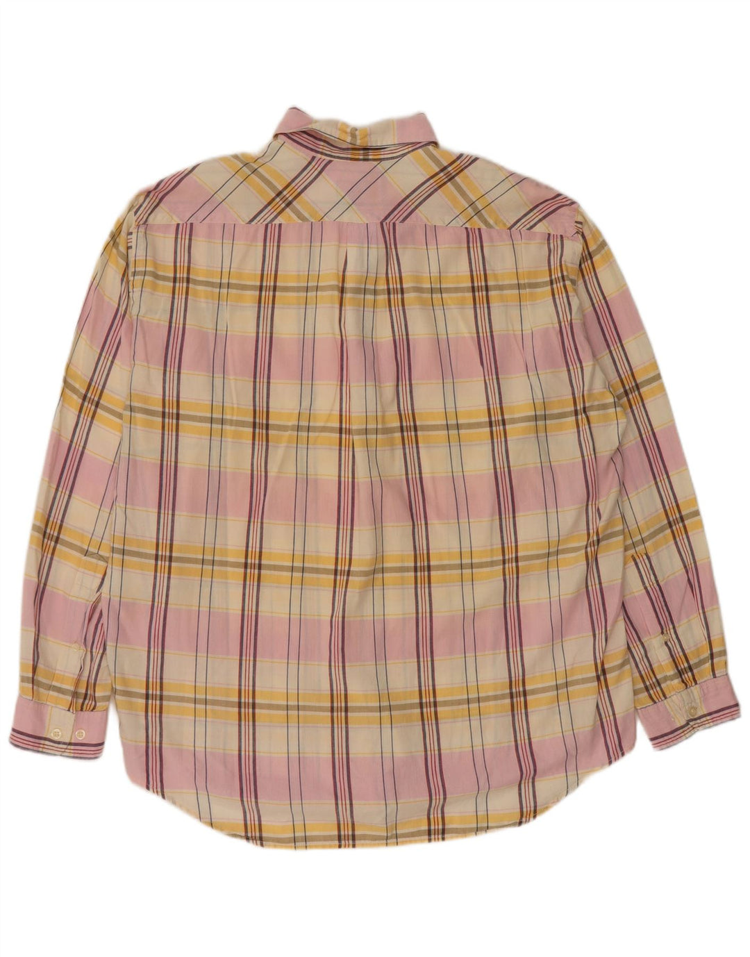 Marlboro Classics Herreskjorte Stor flerfarvet Plaid Bomuld
