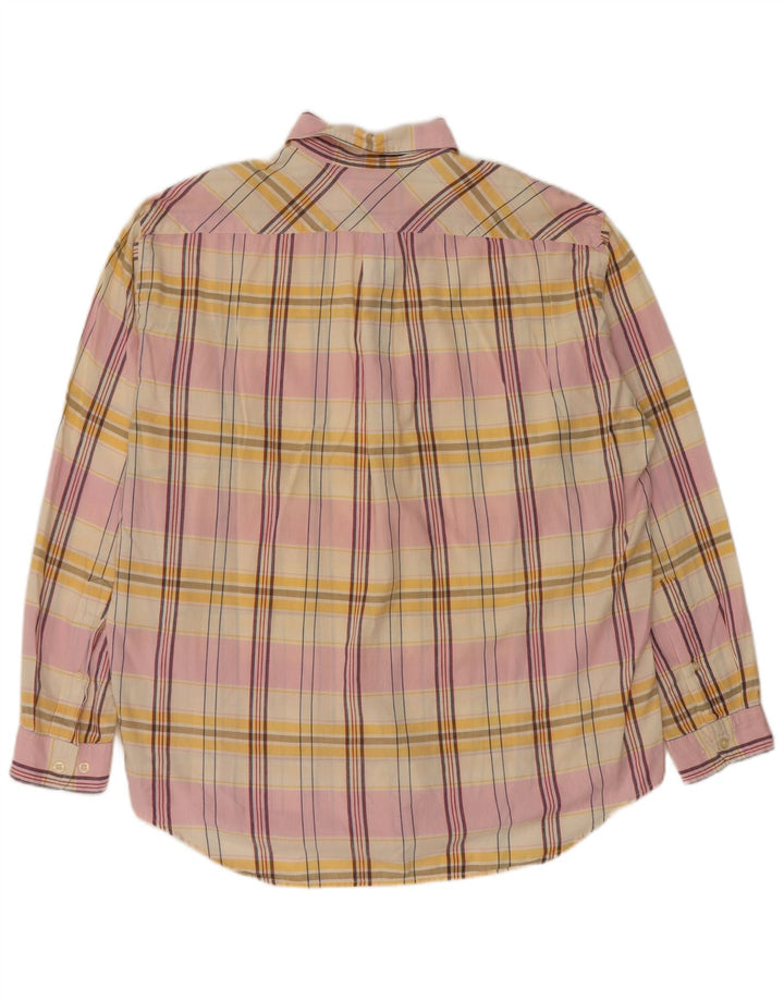 Marlboro Classics Herreskjorte Stor flerfarvet Plaid Bomuld