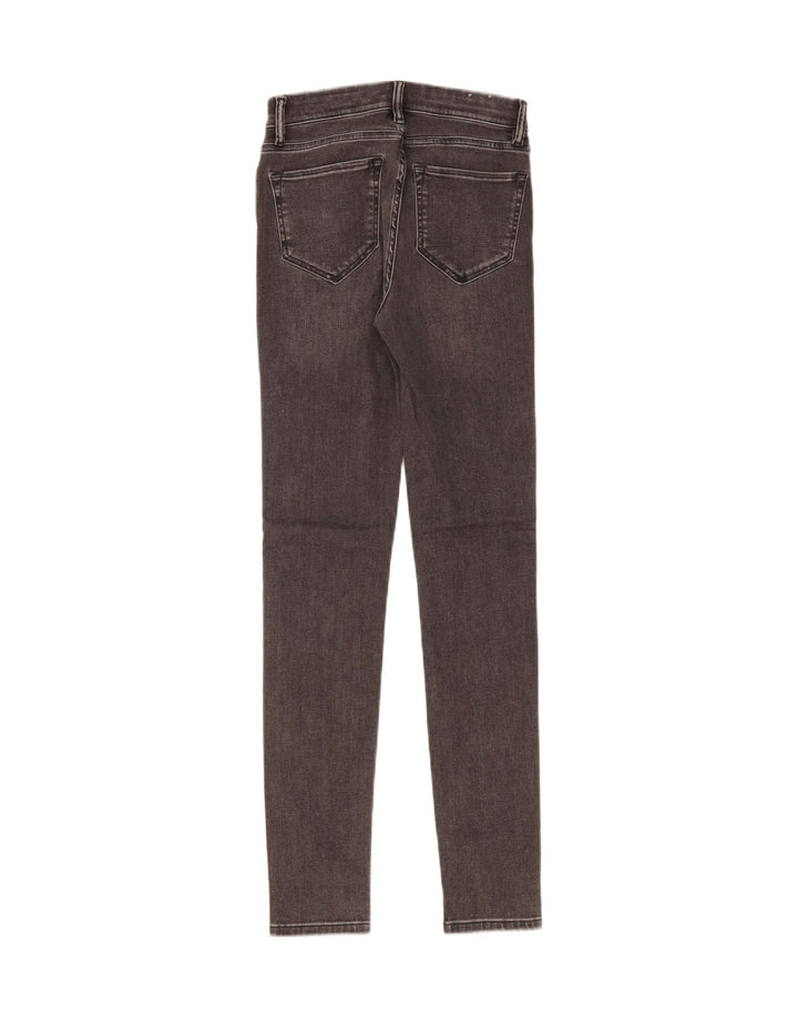 ALL SAINTS Womens Skinny Jeans W27 L30  Grey Cotton