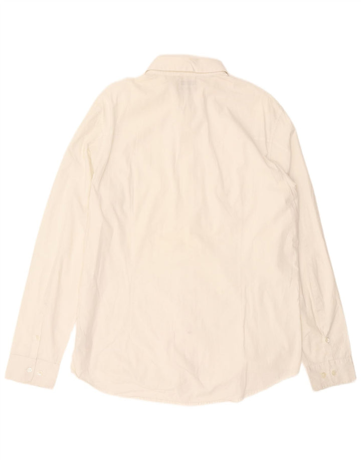 Calvin Klein Jeans Herreskjorte XL Hvid Bomuld