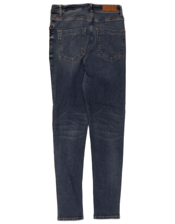 Zara Dame Skinny Jeans EU 38 Small W28 L28 Blå