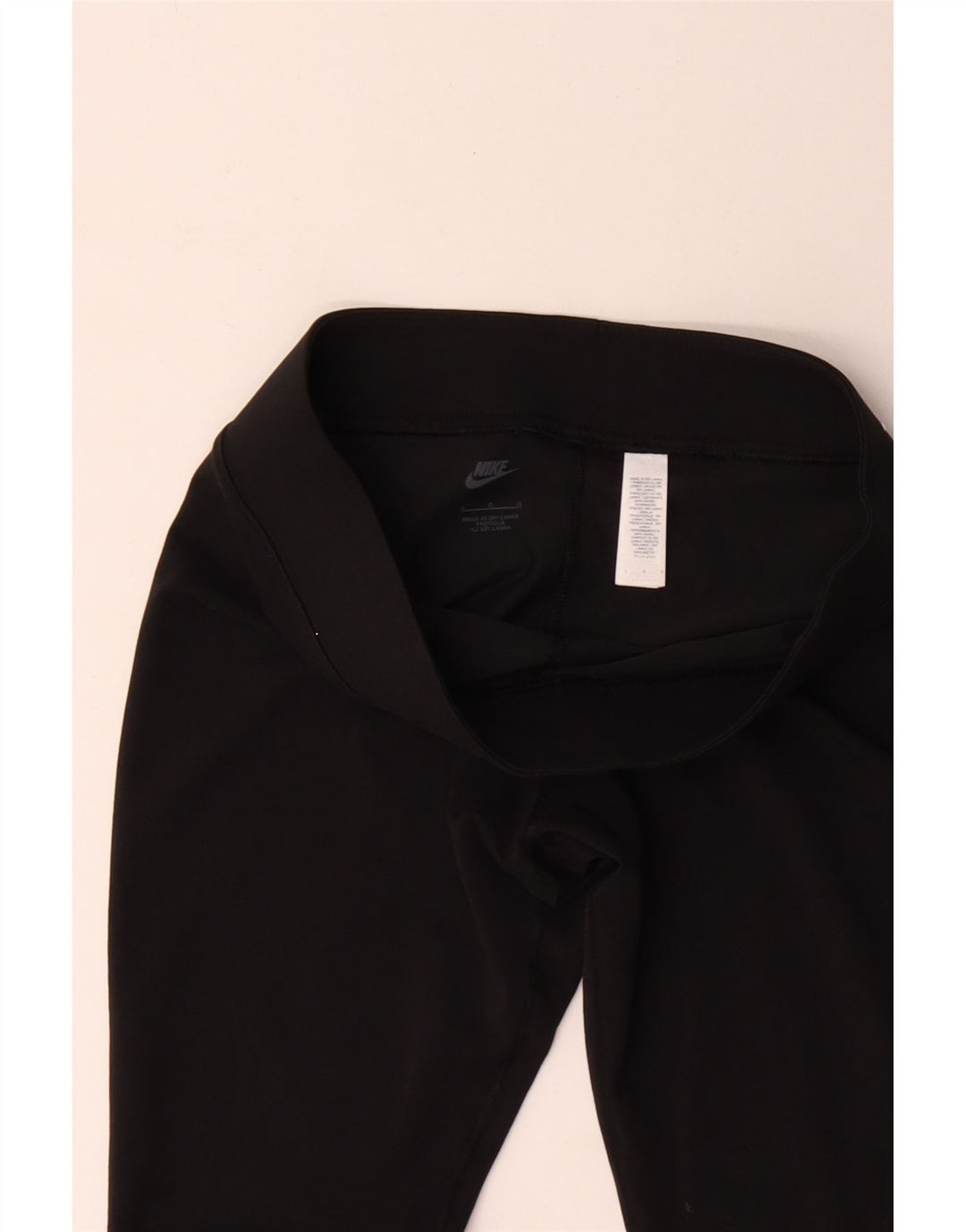 Nike Dame Leggings UK 14 Large Black Bomuld