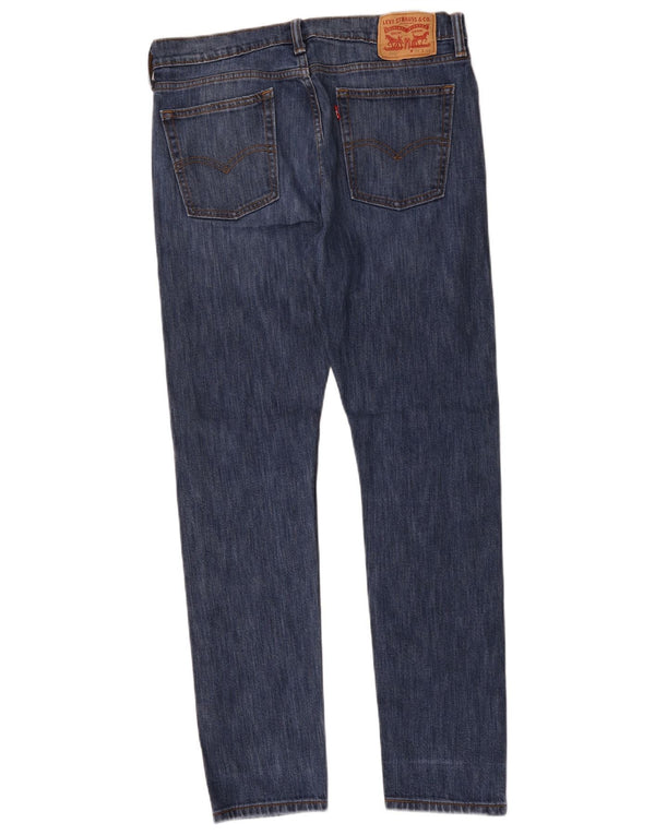 Levi's Herre 510 Skinny Jeans W34 L34 Blå Bomuld