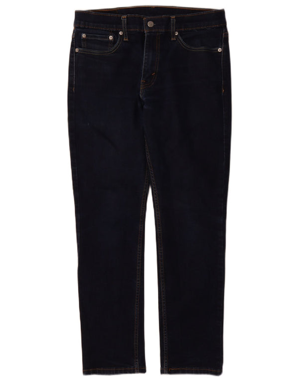Levi's Herre 511 Slim Jeans W32 L30 Marineblå Bomuld