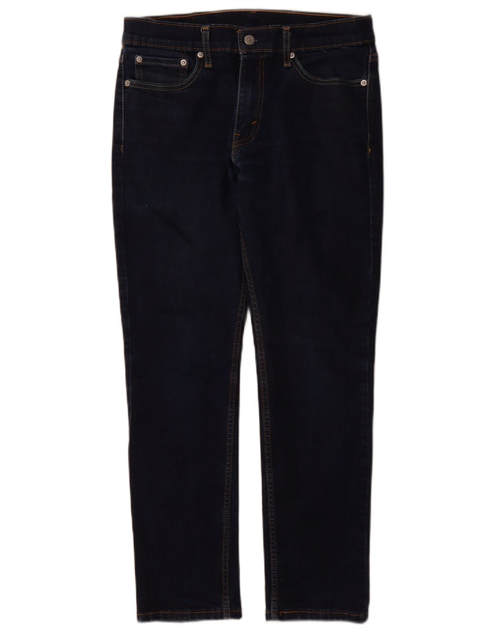 Levi's Herre 511 Slim Jeans W32 L30 Marineblå Bomuld