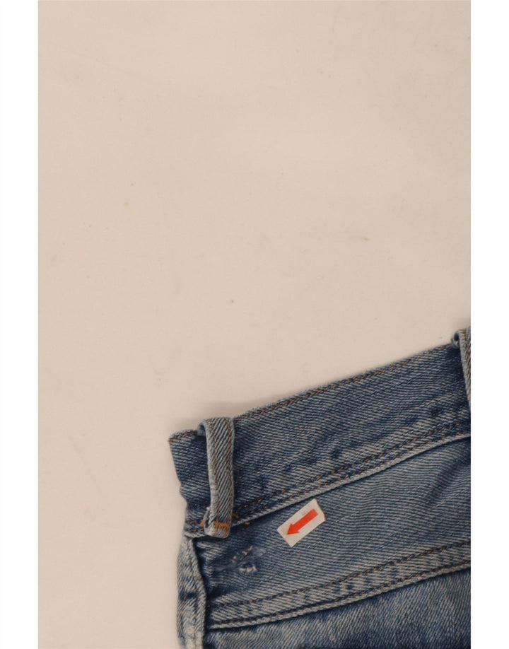 Wrangler Herre Texas Straight Jeans W38 L30 Blå Bomuld