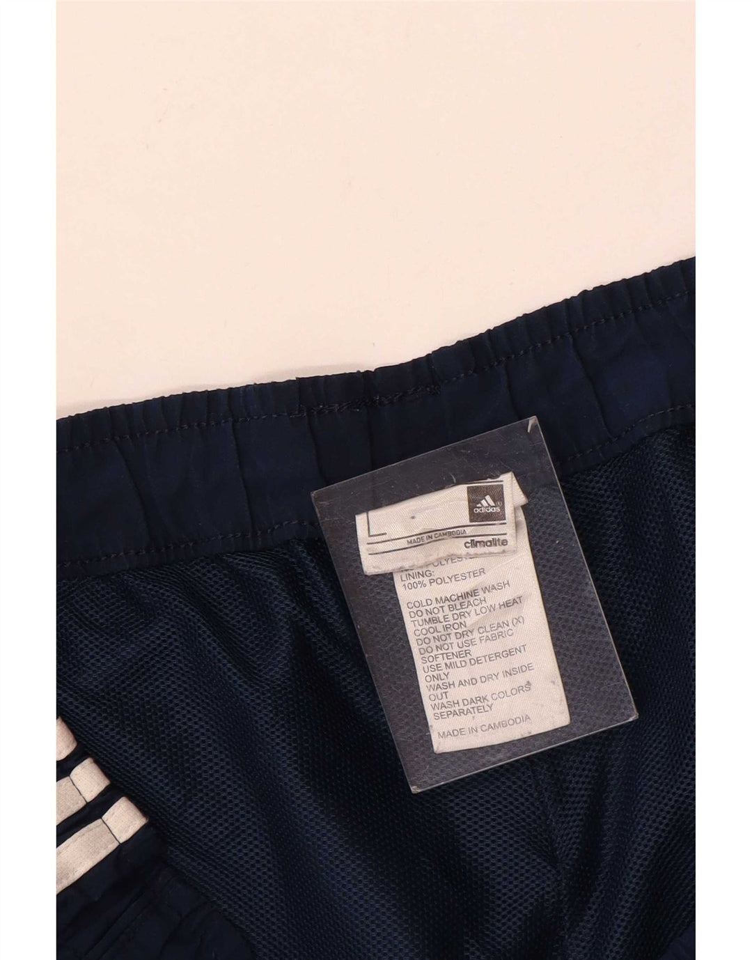 Adidas Sportsshorts til mænd store marineblå polyester