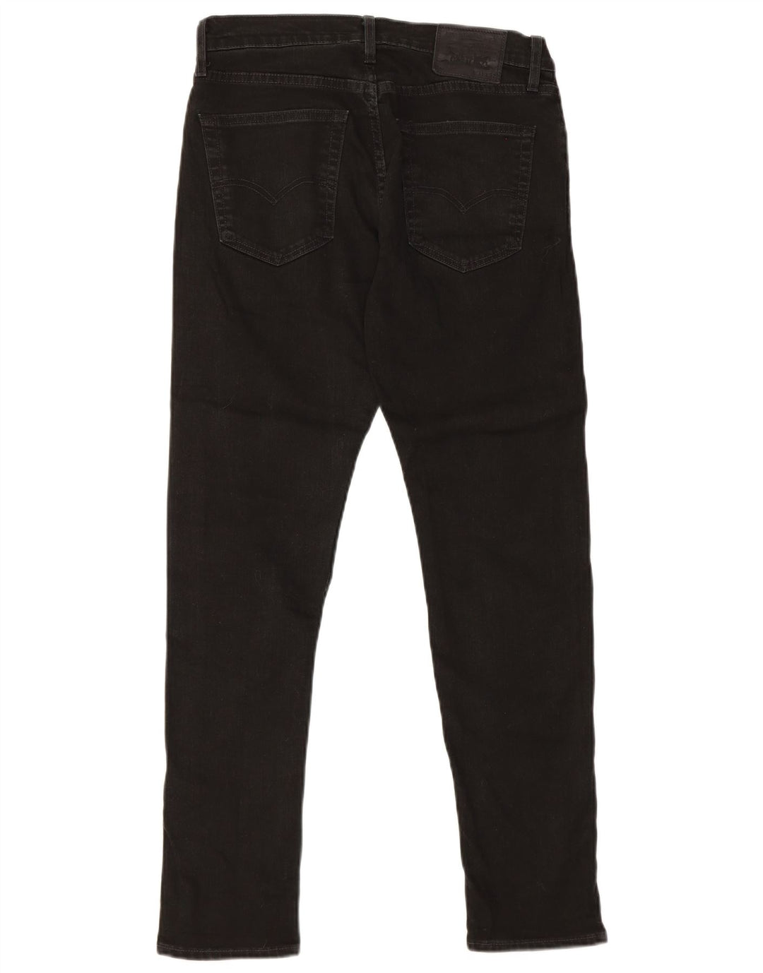 Levi's Slim Jeans til mænd W31 L32 sort bomuld